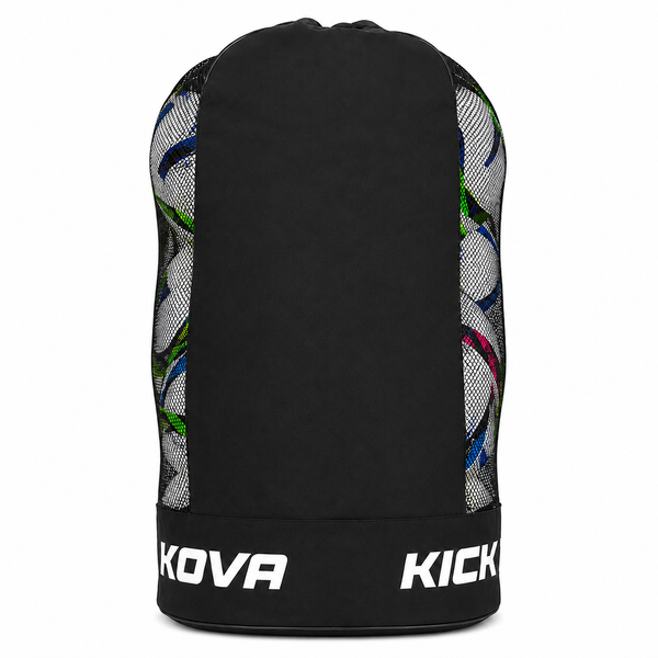 Kickova Soccer Ball Bag – Holds 12 Size 5 Soccer Balls -Customizable